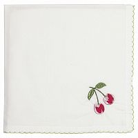 салфетка cherry red w/embroidery в Великом Новгороде
