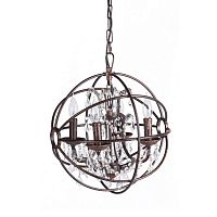 люстра foucault's orb crystal (40*40*45) бронза в Великом Новгороде