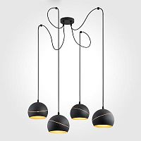 подвесная люстра tk lighting 2221 yoda black orbit в Великом Новгороде