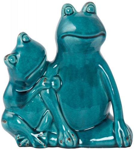 декор frog blue couple в Великом Новгороде