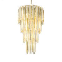 люстра gigi 13 gold от delight collection прозрачная/золото в Великом Новгороде