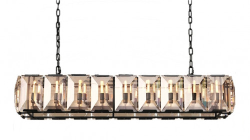 люстра harlow l130 черное основание, прозрачное стекло в Великом Новгороде