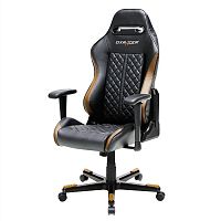 кресло геймерское dxracer черно-коричневое в Великом Новгороде