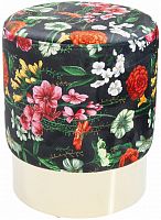kare design пуф flores, коллекция "флорес" 35*42*35, полиэстер, дсп, сталь, мультиколор в Великом Новгороде
