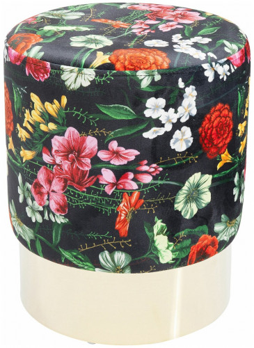 kare design пуф flores, коллекция "флорес" 35*42*35, полиэстер, дсп, сталь, мультиколор в Великом Новгороде