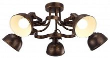 потолочная люстра arte lamp martin a5216pl-5br в Великом Новгороде