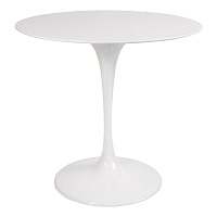 стол eero saarinen style tulip table top mdf d80 глянцевый белый в Великом Новгороде