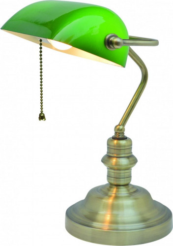настольная лампа arte lamp banker a2492lt-1ab в Великом Новгороде