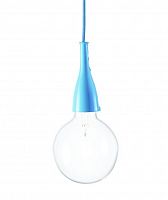 подвесной светильник ideal lux minimal sp1 azzurro в Великом Новгороде