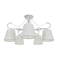 потолочная люстра idlamp vilucchio 556/5pf-whitepatina в Великом Новгороде