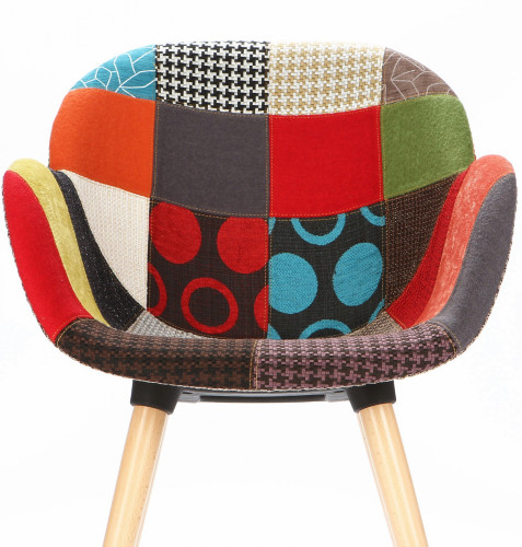 стул patchwork (eames style) разноцветный в Великом Новгороде