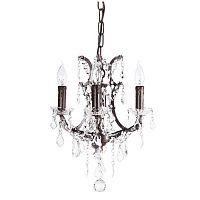 люстра 19th c. rococo iron & clear crystal round vol.i бронза в Великом Новгороде