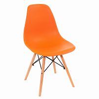 стул деревянный eames pc-015 orange в Великом Новгороде