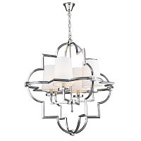 люстра mandeville l nickel от delight collection белая/никель в Великом Новгороде