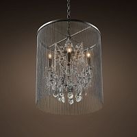 люстра vaille от delight collection никель в Великом Новгороде