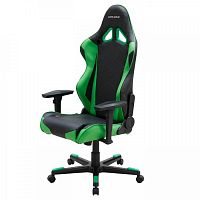 кресло геймерское dxracer racing черно-зеленое в Великом Новгороде